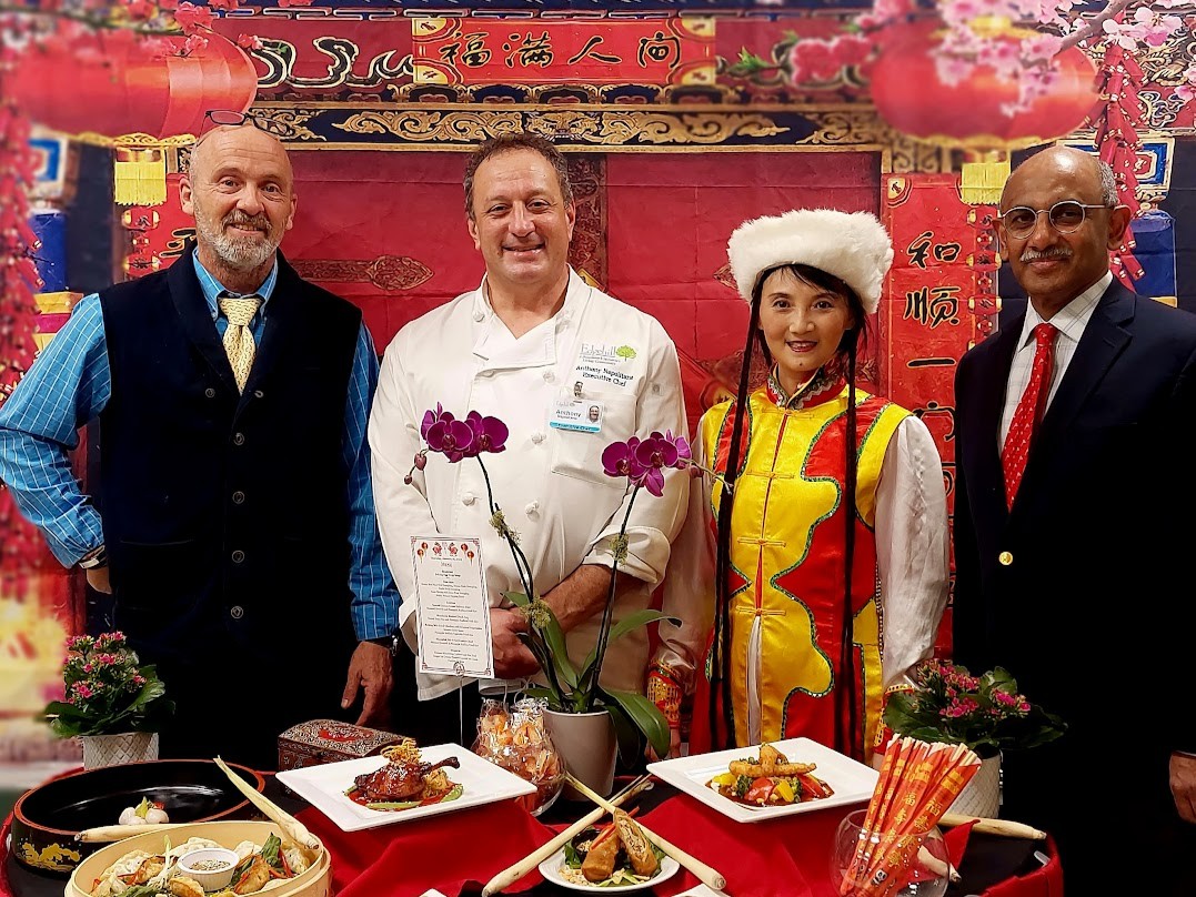 Chinese New Year Celebration at Edgehill Senior Living Community.